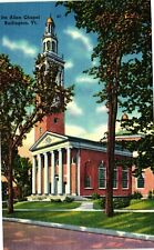 Vintage Postcard -  Ira Allen Chapel Burlington Vermont VT #1861 picture