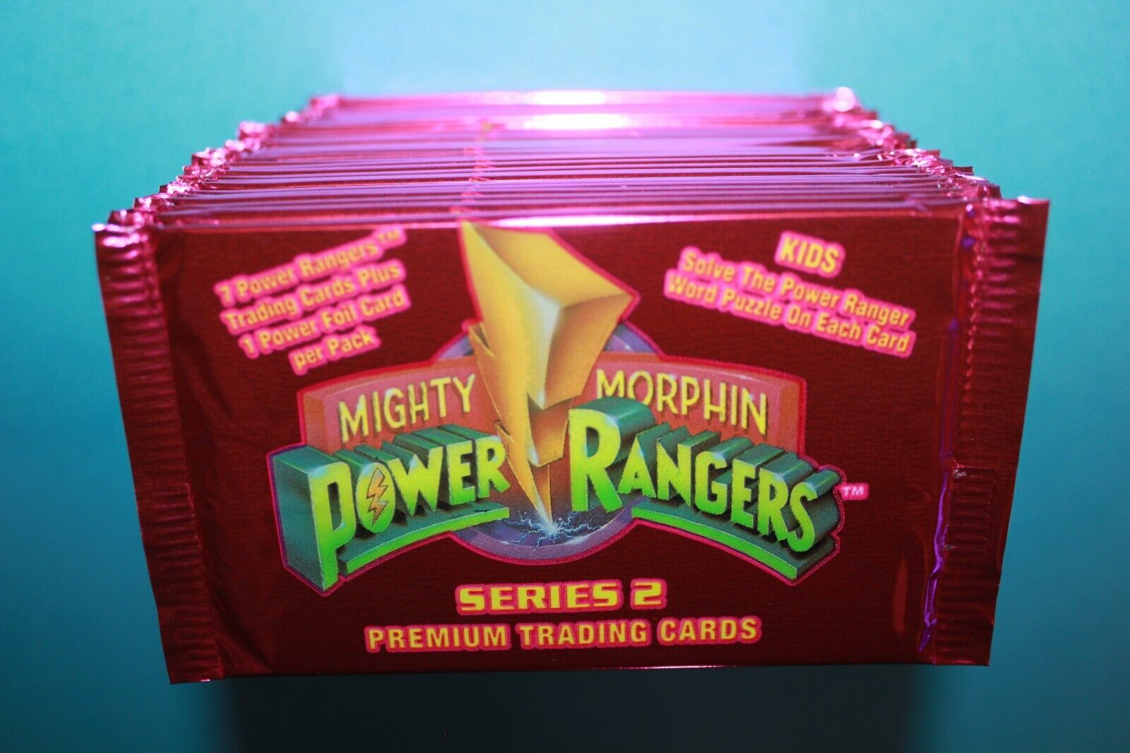 MMPR Mighty Morphin Power Rangers 36 PACKS Series 2 Trading Cards NEW 1994 