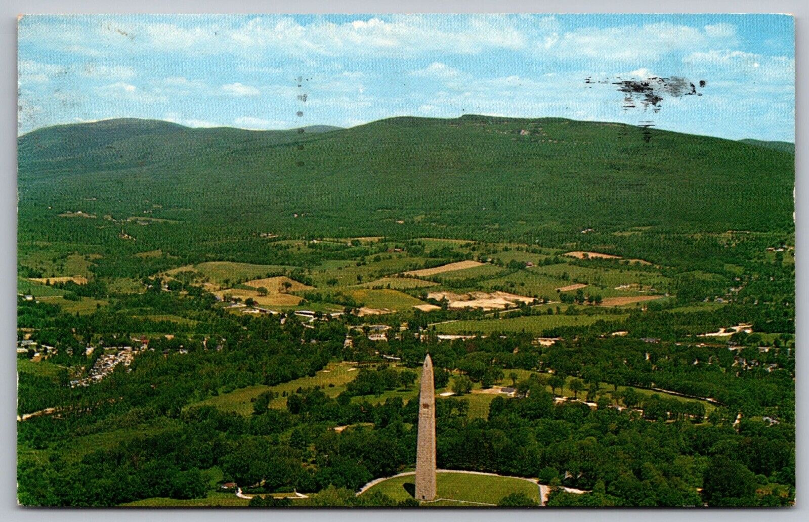 Bennington Monument Vermont Mount Anthony Country Club Glastenbury WOB Postcard