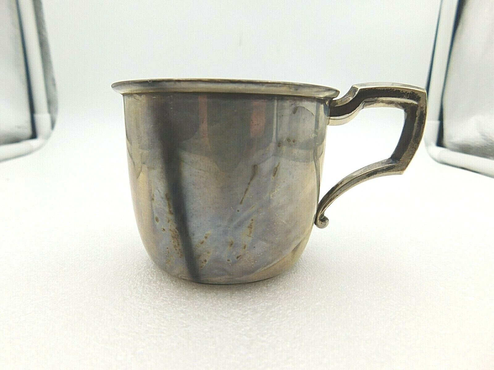 Vintage Web Sterling Silver Baby Cup ~ No Monogram