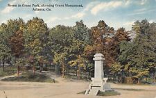 GA~GEORGIA~ATLANTA~GRANT PARK~LEMUEL P. GRANT MONUMENT~C.1915 picture