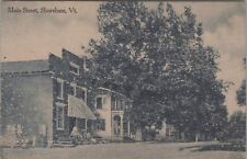 Shoreham, VT: View Of Main Street, Addison County - Vintage Vermont Postcard picture