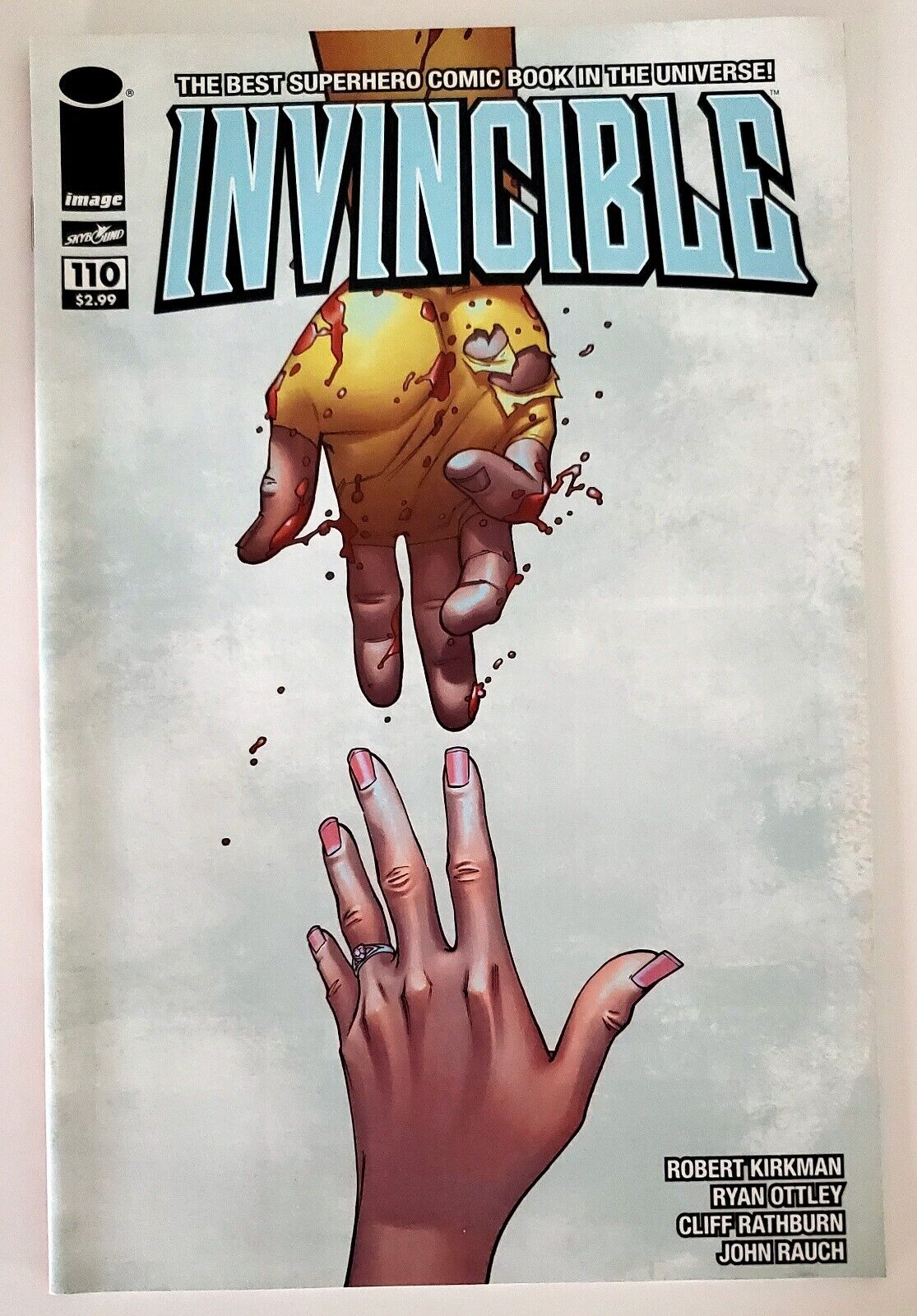 INVINCIBLE #110, Robert Kirkman/Ryan Ottley, Controversial Issue First Printing.