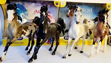 Breyer Horse Wilder, Grullo, Belle, Earth, Wind, Anthem Arabian Ethereal Lot o 6 picture