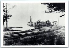 Steamer Cambridge seen offloading Freight at Claiborne Terminal, Maryland picture
