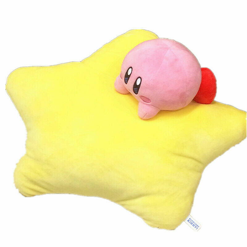 Kirby Warp Star Plush Doll Stuffed Toy Pillow Cushion 54cm Gift