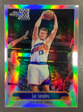 LUC LONGLEY 1999-00 TOPPS CHROME REFRACTOR 19 picture