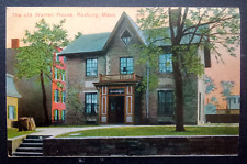 Roxbury MA Postcard :   Old Warren House  1910s picture