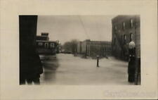 RPPC Richford,VT Flood Damage-Bridge out-November 4,1927 Franklin County Vintage picture