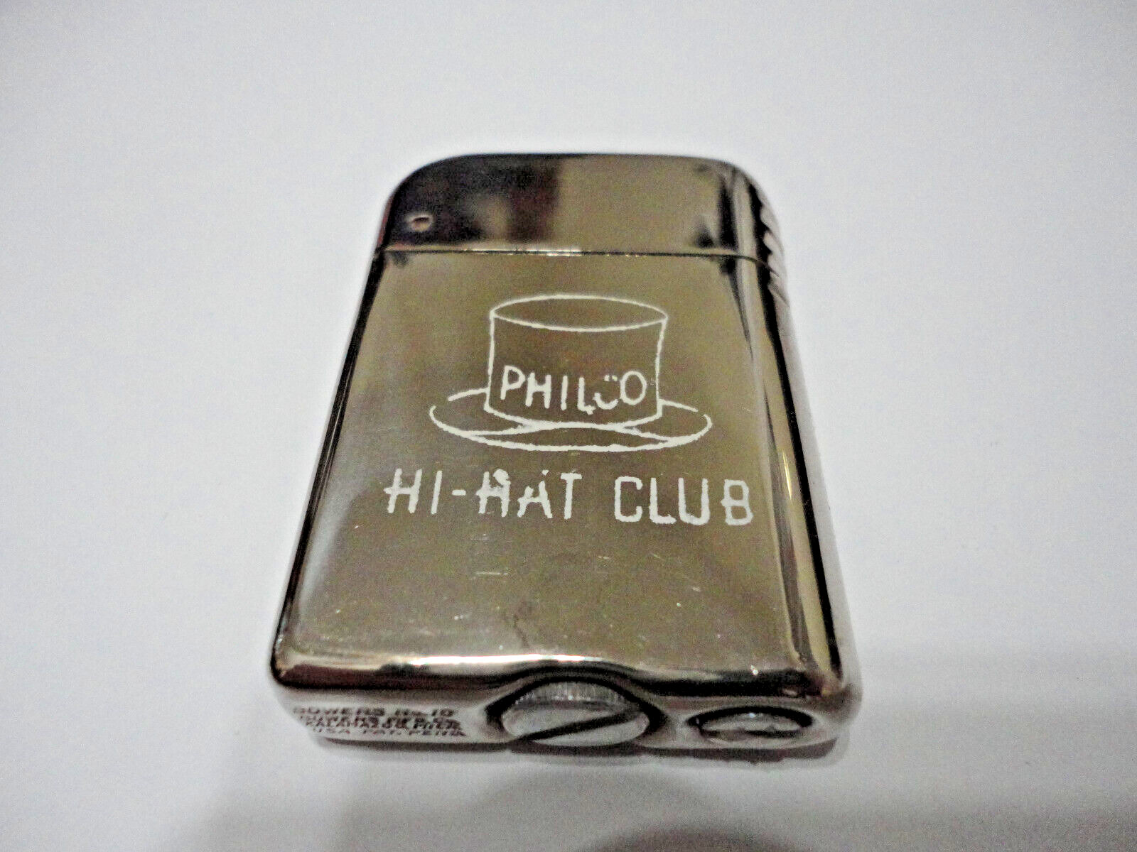 C 1950. BOWERS Number 10 LIGHTER . . RARE AD.US MADE.
