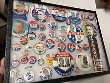 LBJ Political Button Pin Lot  30+ Lyndon B. Johnson picture