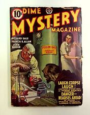 Dime Mystery Magazine Pulp Nov 1941 Vol. 26 #3 GD picture