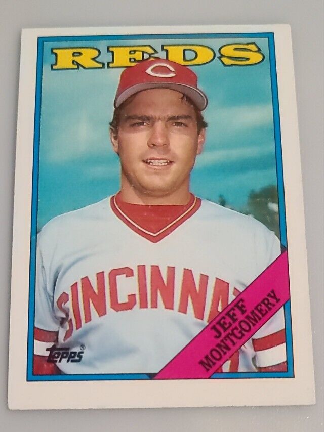 447 Jeff Montgomery Cincinnati Reds 1988 Topps
