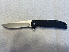 Kershaw Chill 3410 ST Folding Pocket Knife Manual Flipper RJ Martin - Serrated picture