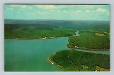 Swanton MD- Maryland, Deep Creek Lake, Meadow Mt Run Cove, Chrome Postcard picture