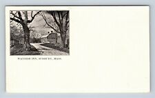 Sudbury MA, Wayside Inn, Massachusetts, Vintage Postcard picture