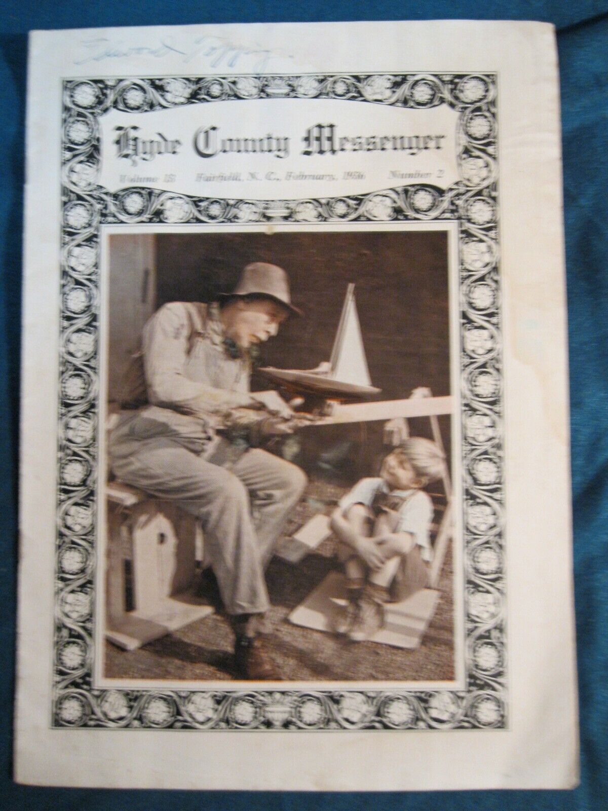 1936 Hyde County Messenger Fairfield, North Carolina Rev. Elliott Stewart editor