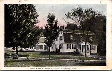 Postcard Hollyhock Lodge in North Woodbury, Connecticut~2734 picture