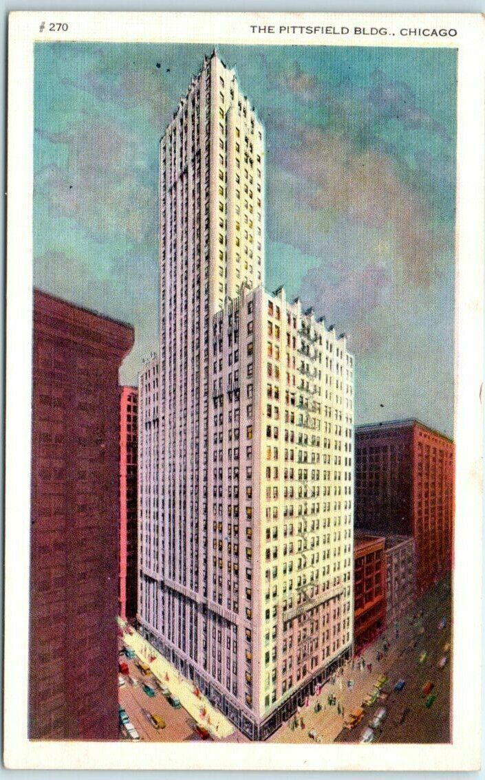 Postcard - The Pittsfield Building - Chicago, Illinois