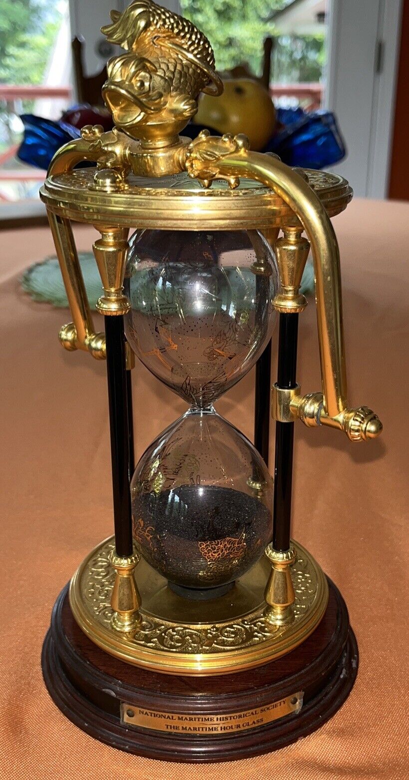 Franklin Mint National Maritime Historical Society Hourglass Zodiac 1990\'s