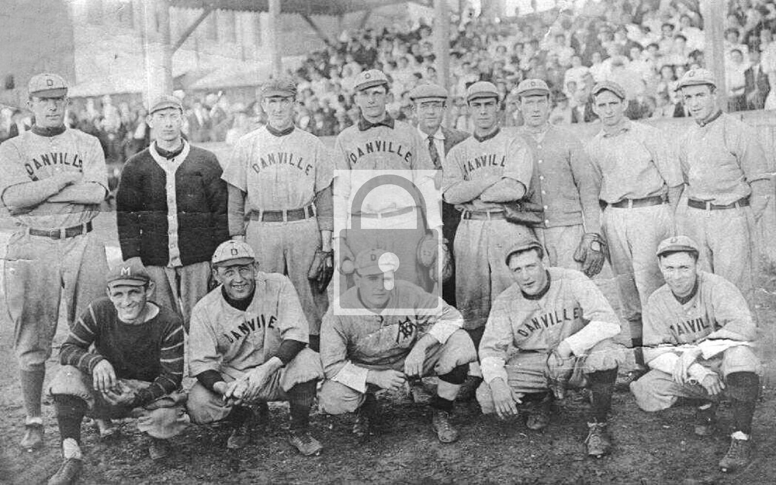 Baseball Team Danville Pennsylvania PA - 4x6 Reprint