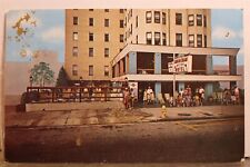 New Jersey NJ Atlantic City Shoreham Motor Hotel Postcard Old Vintage Card View picture