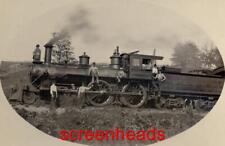 Early Rare CABINET PHOTO M.& C. R.R. MEMPHIS & CHARLESTON Railroad Train Engine picture