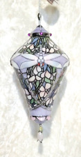 Bradford Editions Louis Tiffany Heirloom Porcelain Ornament DRAGONFLY  picture