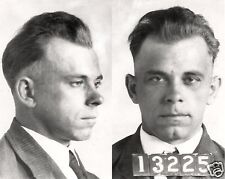 John Dillinger Famous Gangster Arrested Mugshot 8 x 10 Photo Picture gf3 picture