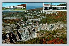 Barre, VT-Vermont, Rock Of Ages Granite Quarry, Chrome Postcard picture