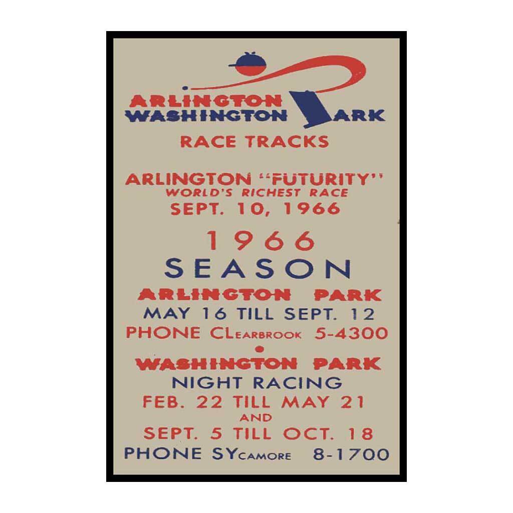 Arlington Park Racetrack Arlington IL Fridge Magnet