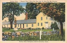 Postcard Nathaniel Hale Birthplace South Coventry Connecticut picture
