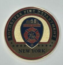 Rochester New York Fire Department  Marine 1 Challenge Coin picture