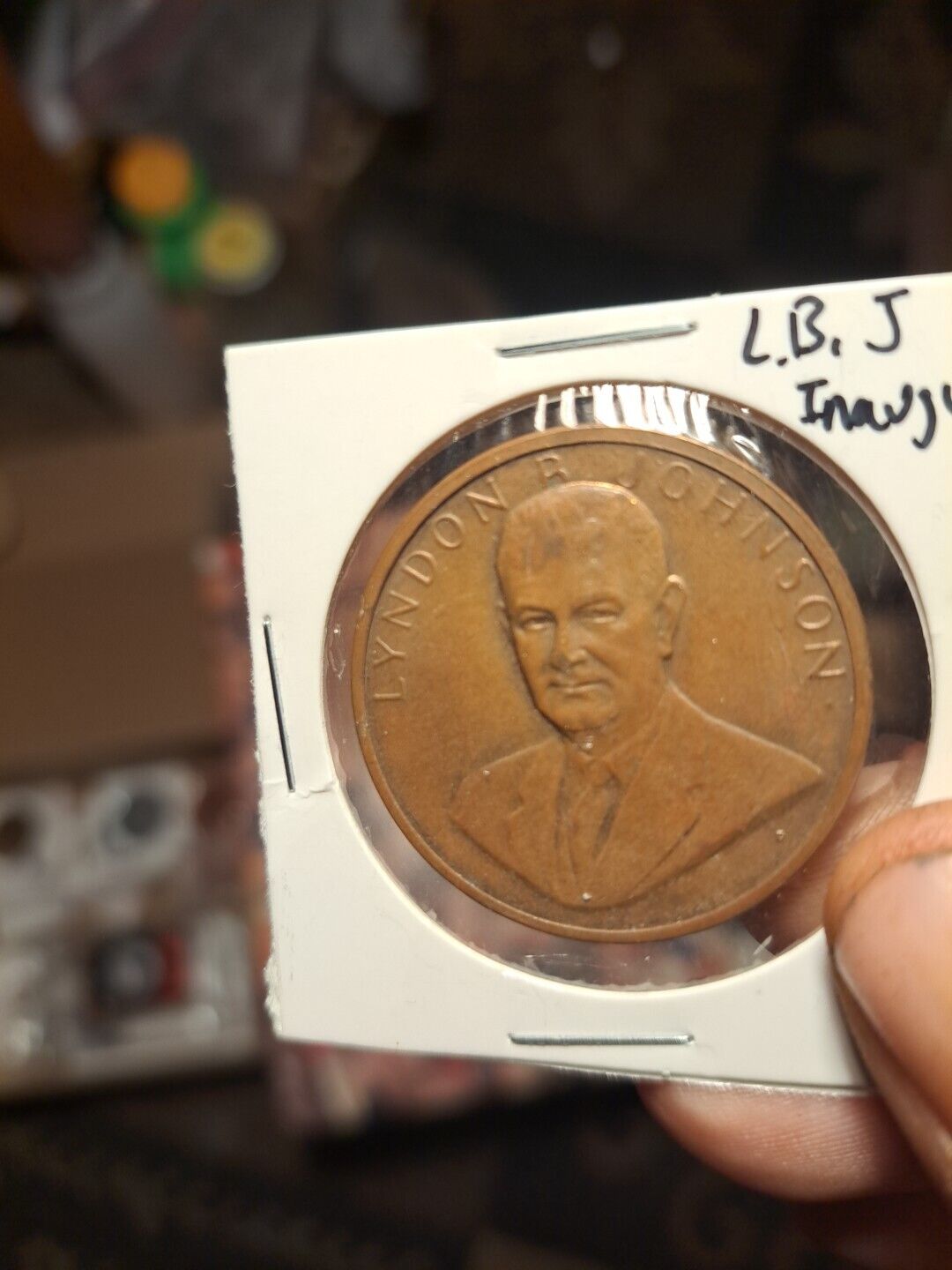 Lyndon Johnson Inauguration Coin  Medal..1965