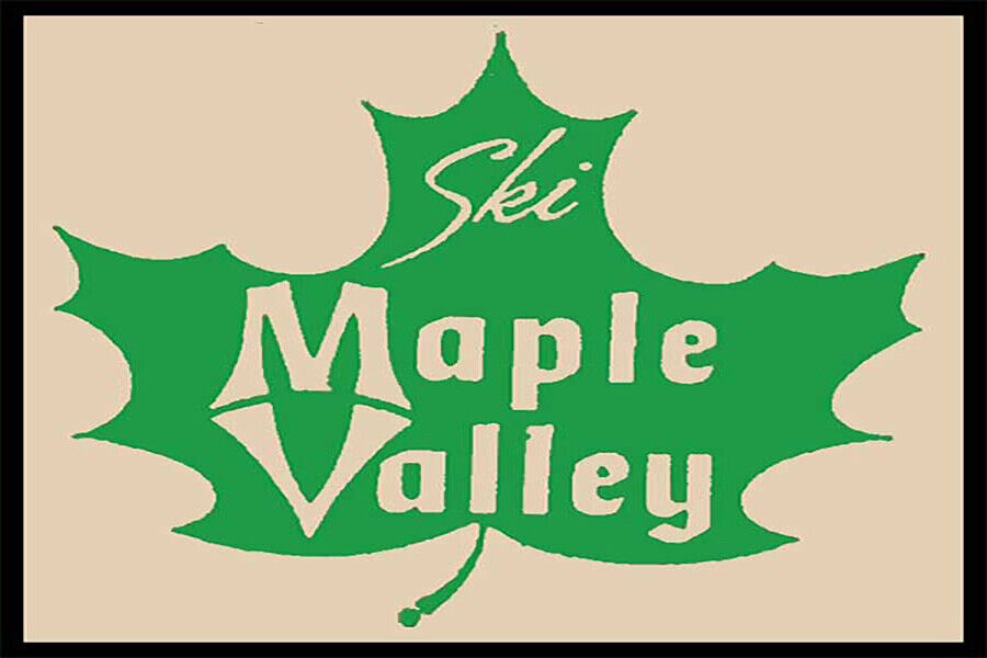 Ski Maple Valley West Dummerston Vermont Fridge Magnet