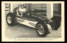 Roger Ward Wolcott Special  Indianapolis Indy 500 Racing Postcard picture