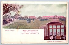 Fortress Monroe Hotel Chamberlin Dining Room~Dress Parade~Private Mailing Card  picture