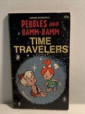 Vintage 80's Flinstones Pebbles and Bamm Bamm Time Travelers book Horace J Elias picture