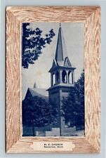 Swanton OH, Methodist Episcopal Church, Ohio Vintage Postcard picture