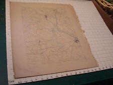 Vintage Original Map:1898 Maine-New Hampshire DOVER Sheet aprox 22 X 18