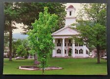 Windham County Courthouse Newfane Vermont Vintage Postcard Posted 1989 picture