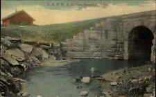 Swanton Ohio OH L.S. & M.S. Bridge Vintage Postcard picture