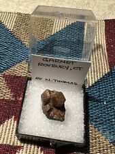 Garnet crystal, Greens Farm locality, Roxbury, CT picture