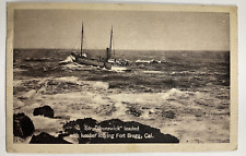 Vtg Steamer Brunswick & Lumber Fort Bragg California Vintage Postcard picture