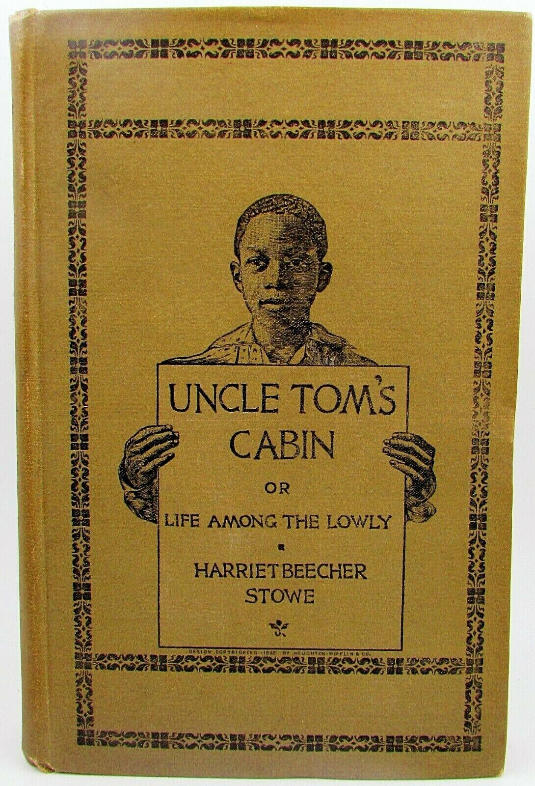 UNCLE TOM'S CABIN Life Among the Lowly Harriet Beecher Stowe 1892 Universal Ed.