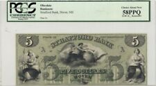Strafford Bank $5 - Obsolete Notes - Paper Money - US - Obsolete picture