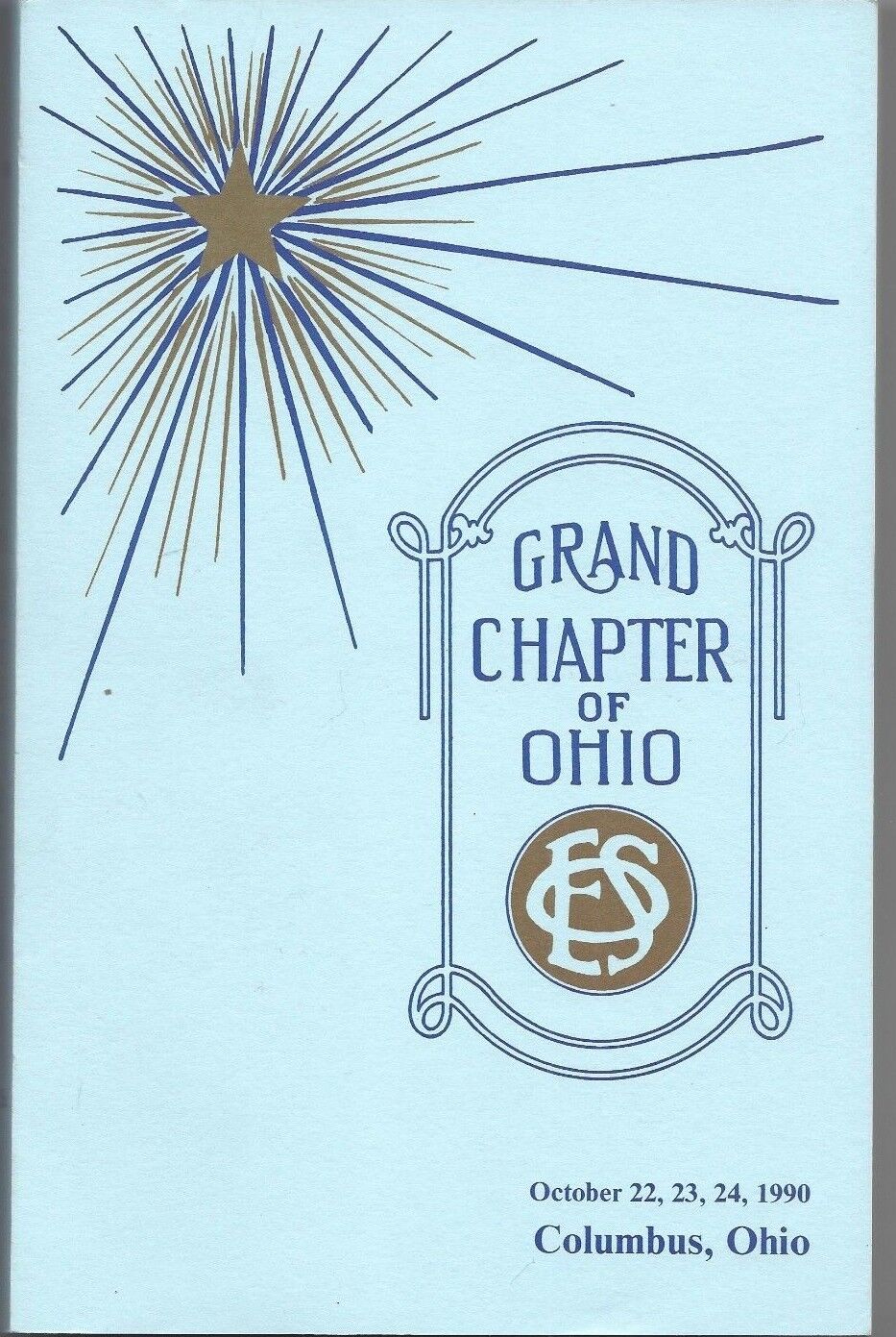 Proceedings of the Grand Chapter Order Eastern Star, OH. 1990\'s, Lot 102
