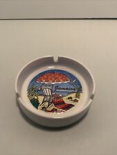 Vintage Jamaica Glass Ash Tray 5” picture