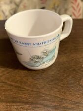 Eden Mug Cup 3” Tall Peter Rabbit & Friends F. Warne & Co Plastic picture