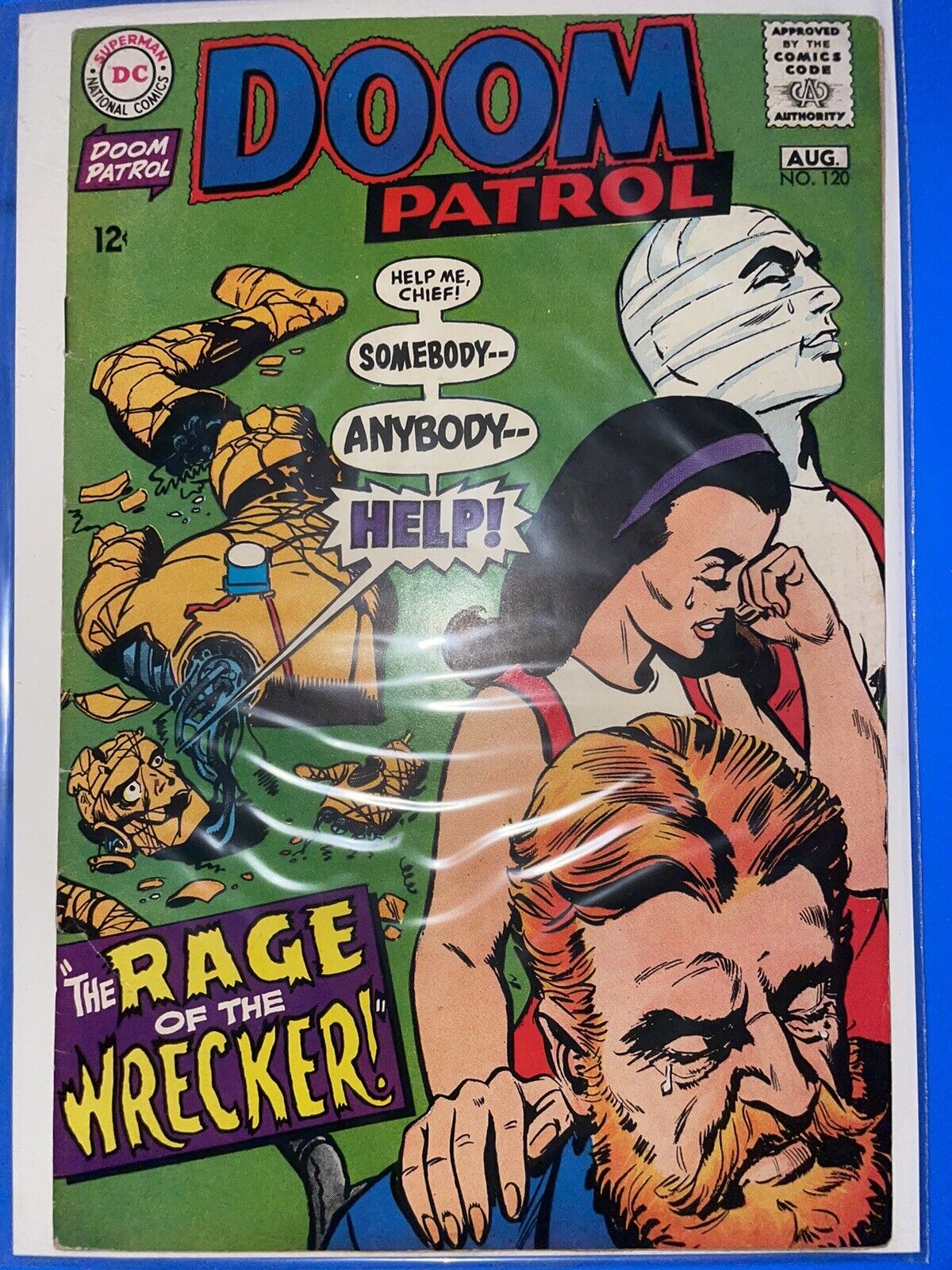 DOOM PATROL # 120 (1st series) - DC 1968